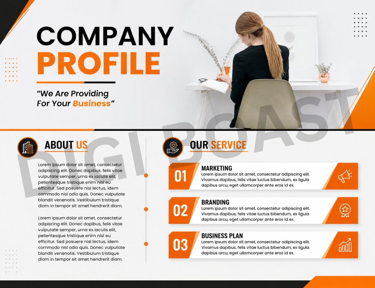 Corporate Company Profile Design